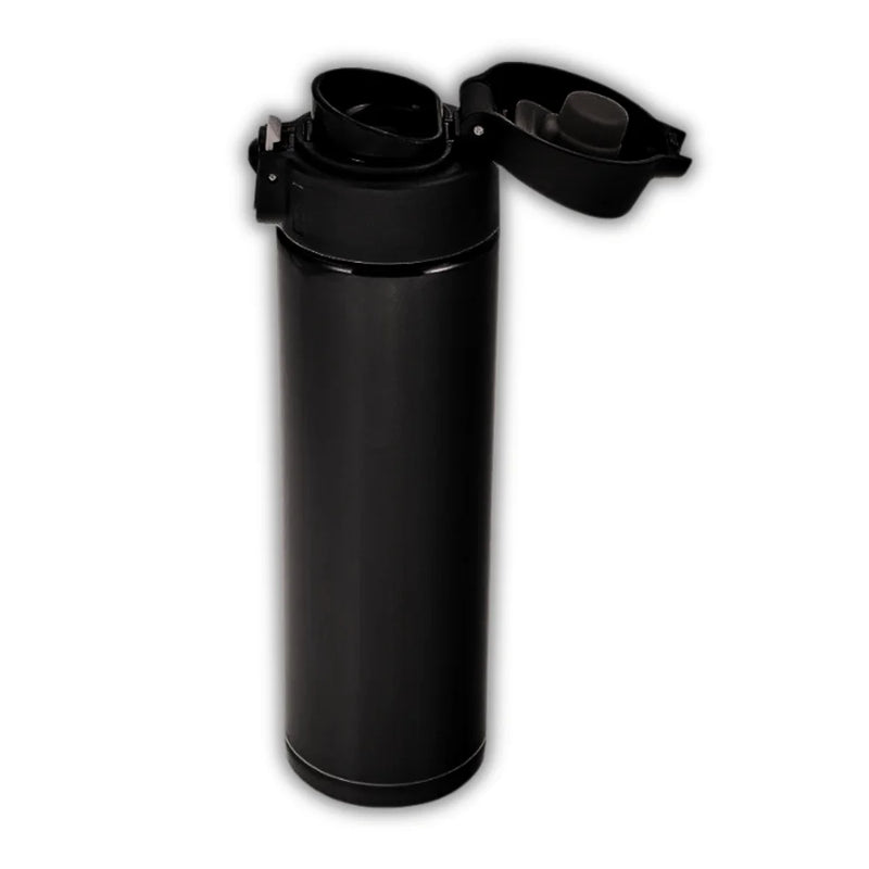 Garrafa Térmica 800ml Preta Garrafa para Café Garrafa para Chá Aço Inoxidável Portátil Tampa Elegante Alta Qualidade Bebidas