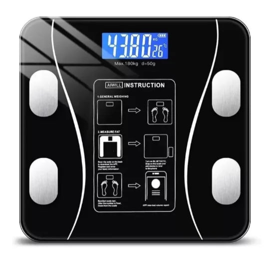 Balança Corporal Bioimpedância Profissional Bluetooth - Neverdie Store