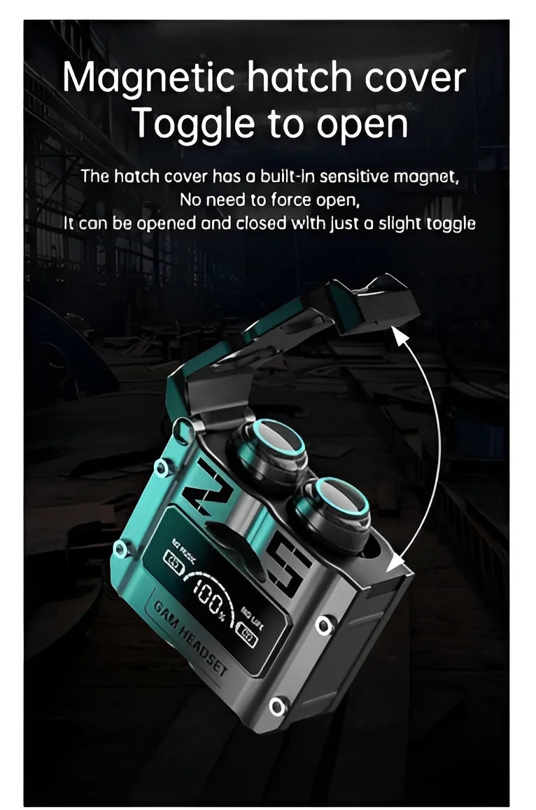 Fone De Ouvido Sem Fio Bluetooth M25 TWS Com Controle De Toque Redução De Ruído Estéreo Para Jogos Microfone - Neverdie Store