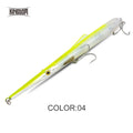 Reino afundando flutuante iscas de pesca lápis wobblers duros iscas artificiais 11g 13g 30g 40g acessórios de pesca iscas de água salgada