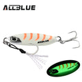 Allblue-metal pesca isca drager, isca artificial para a pesca do robalo, colher gabarito, 15/30g, novo
