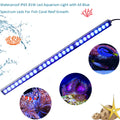 Populargrow 54w/81w/108w conduziu a luz do aquário com apenas 470nm espectro azul luz de tira bela sua lâmpada do tanque de peixes do recife coral