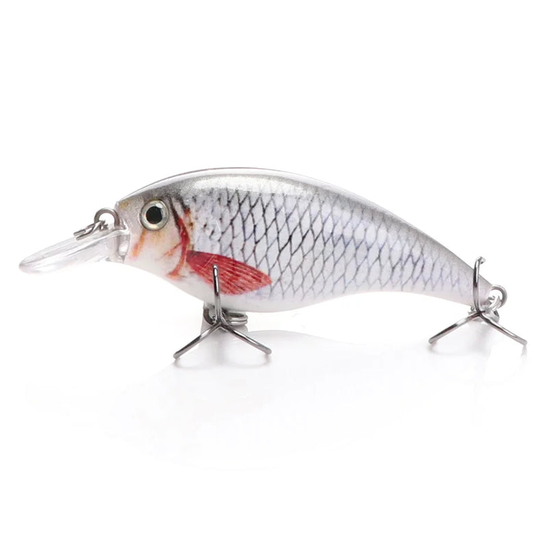 Trehoook 6cm 10g preto minnow truta iscas de pesca duro flutuante wobbler crankbait jerkbait artificial baixo truta isca de pesca