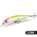 MEREDITH-JERK MINNOW Fishing Lure, isca dura, flutuante Wobbler, Profundidade Profissional Qualidade, 100F, 14g, 24 Cor, 0.8-1.0m