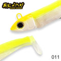 Hunthouse-isca minnow preto para pesca, isca de silicone macio com cabeça de gabarito, wobblers para lúcio e baixo, 7g/12g/25g/40g/60g/90g/120g