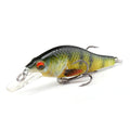 GOBASS 50/70/90mm Crankbait Isca De Pesca Preto Minnow Spinning Iscas Para Pesca Flutuante Wobbler Para Pique Japão Isca Artificial