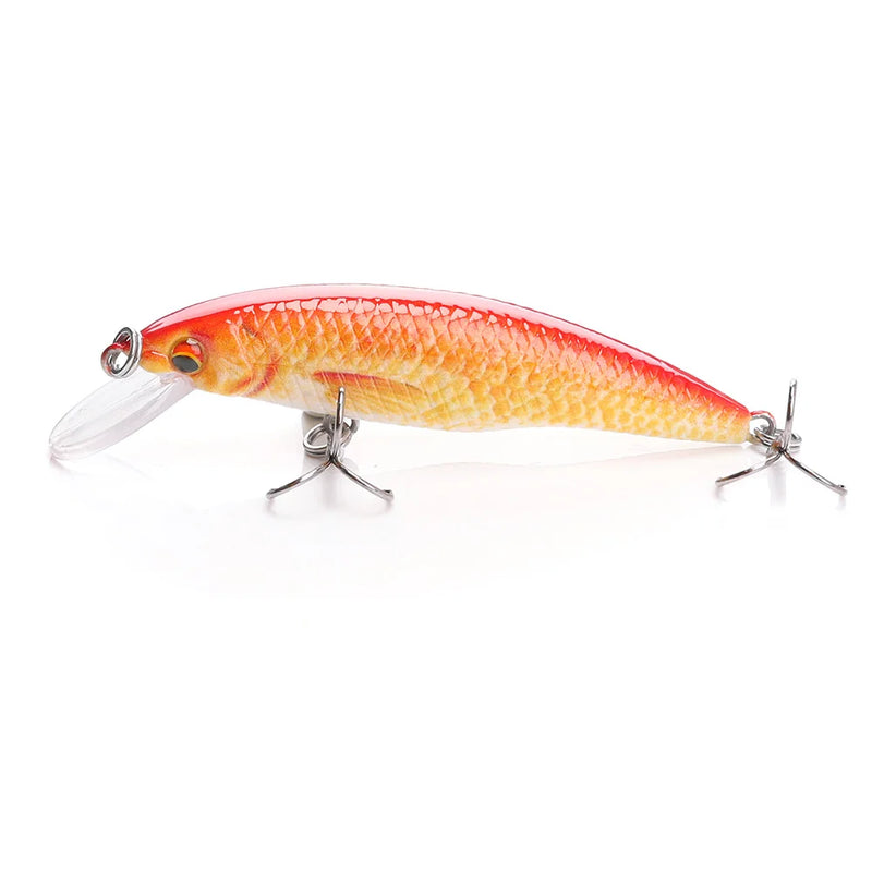 Vtavta 5cm/7cm/9cm preto minnow wobbler pique biônico carpa isca de pesca artificial para pesca crankbait flutuante minnow isca