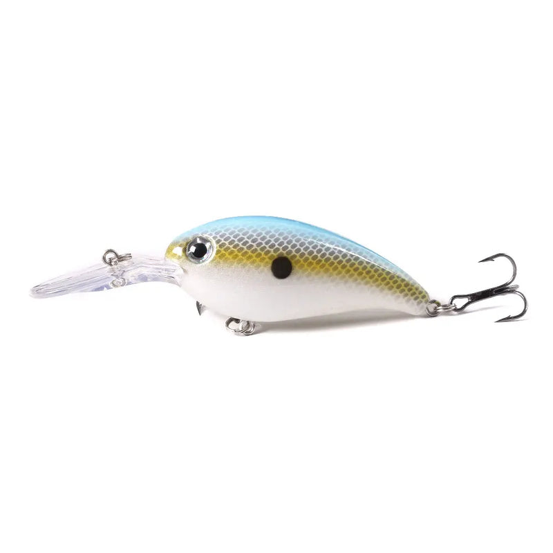 Hengjia-Artificial Fishing Lure, Crank Isca, Wobbler Lure, Isca Minnow, Baixo, Pike, Trolling, 10cm, 14g