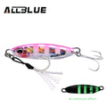 Allblue-metal pesca isca drager, isca artificial para a pesca do robalo, colher gabarito, 15/30g, novo