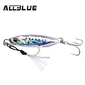 Allblue-metal pesca isca drager, isca artificial para a pesca do robalo, colher gabarito, 15/30g, novo