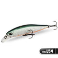 MEREDITH-JERK MINNOW Fishing Lure, isca dura, flutuante Wobbler, Profundidade Profissional Qualidade, 100F, 14g, 24 Cor, 0.8-1.0m