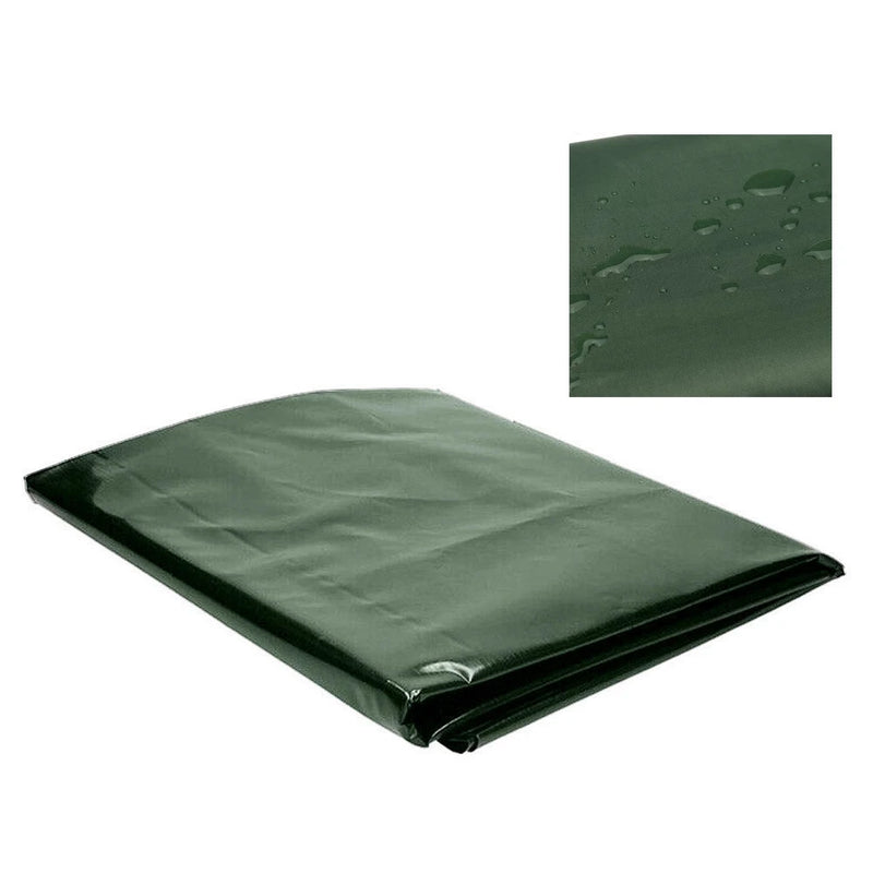 Capa tote ibc verde, recipiente de 1000 litros, folha de alumínio, à prova d'água, poeira, proteção uv, tampa do tanque de água