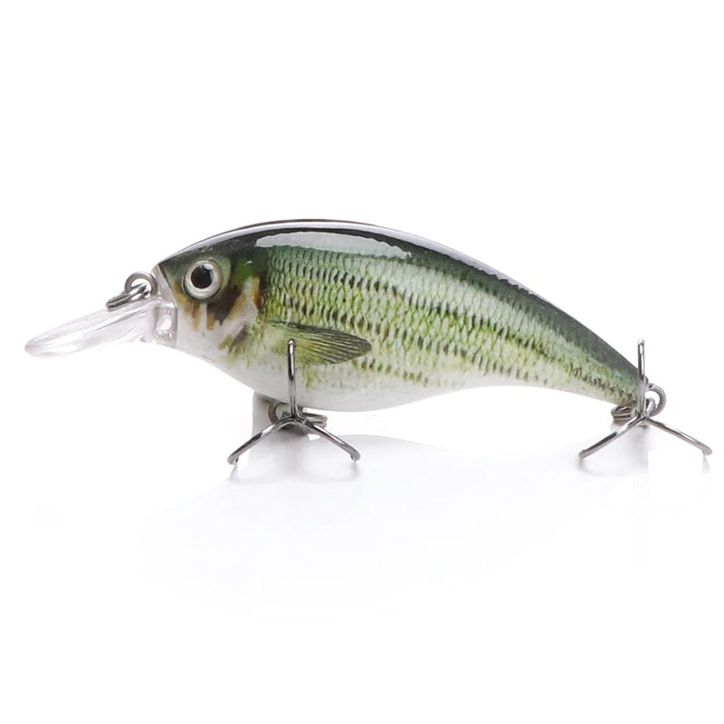 Trehoook 6cm 10g preto minnow truta iscas de pesca duro flutuante wobbler crankbait jerkbait artificial baixo truta isca de pesca