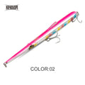 Reino afundando flutuante iscas de pesca lápis wobblers duros iscas artificiais 11g 13g 30g 40g acessórios de pesca iscas de água salgada