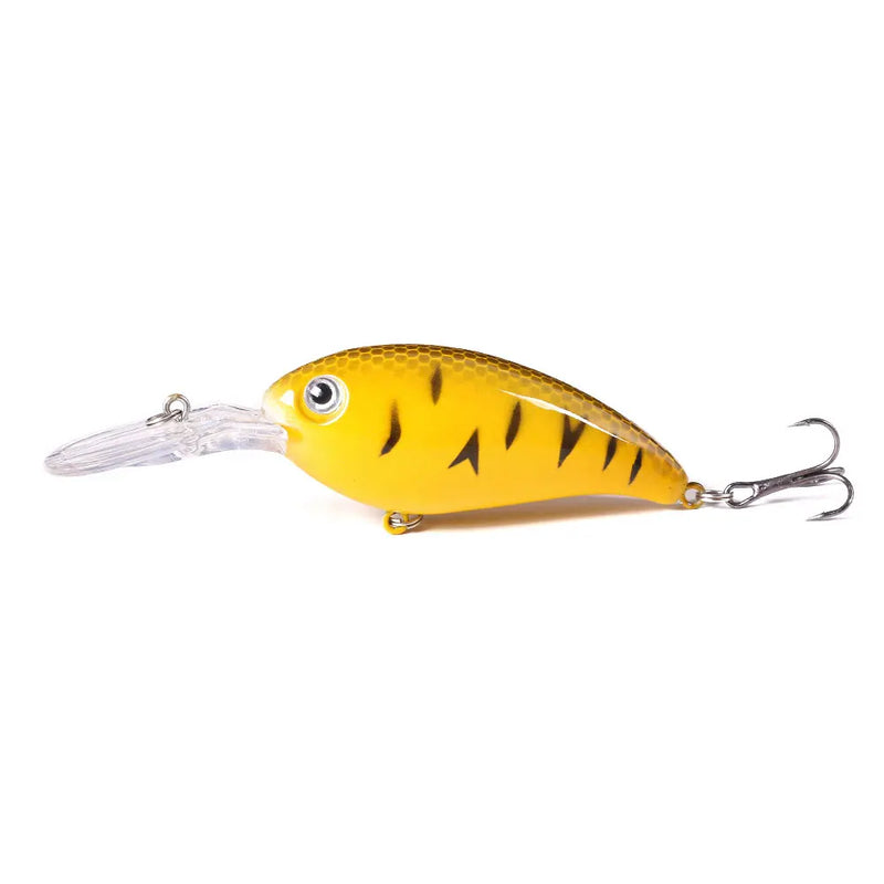 Hengjia-Artificial Fishing Lure, Crank Isca, Wobbler Lure, Isca Minnow, Baixo, Pike, Trolling, 10cm, 14g