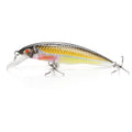 Vtavta 5cm/7cm/9cm preto minnow wobbler pique biônico carpa isca de pesca artificial para pesca crankbait flutuante minnow isca