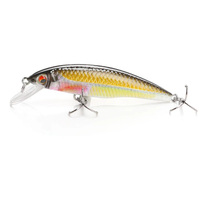 Vtavta 5cm/7cm/9cm preto minnow wobbler pique biônico carpa isca de pesca artificial para pesca crankbait flutuante minnow isca