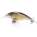 Trehoook 6cm 10g preto minnow truta iscas de pesca duro flutuante wobbler crankbait jerkbait artificial baixo truta isca de pesca