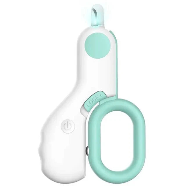 Luz led gato cão cortador de unhas profissional pet garra trimmer com bloqueio segurança filhote de cachorro gatinho animais cuidados aliciamento kit ferramenta