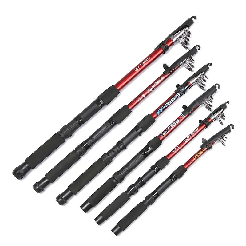 1.5-3.0m ferramentas de equipamento de pesca ao ar livre fibra de vidro vara de pesca telescópica pólo