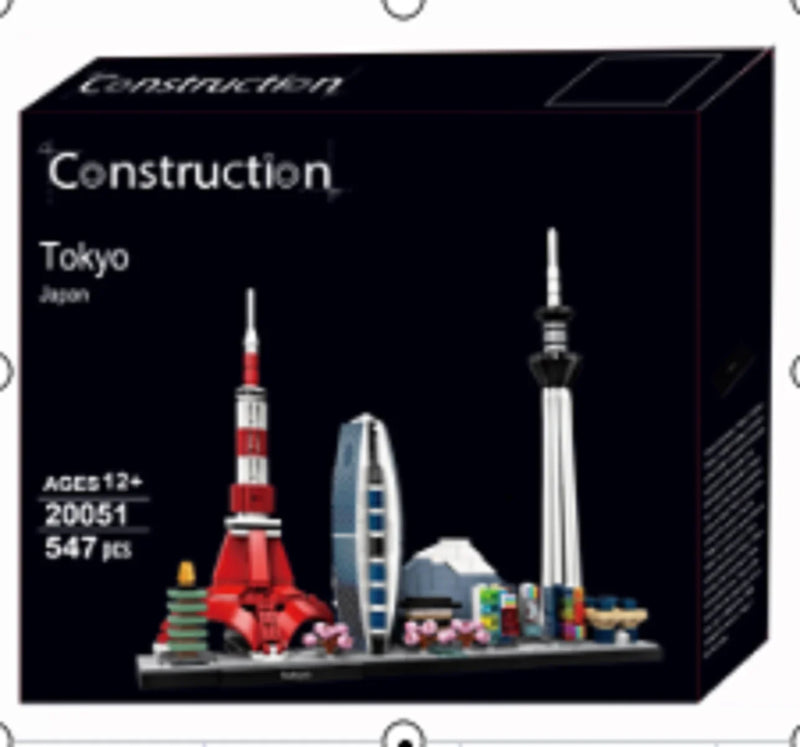 Diy 21044 21034 21052 21047 21028 21051 21039 21035 21043 21033 21032blocks kit tijolos clássico cidade modelo criança brinquedos para crianças