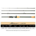 Lemroo vara de viagem fiação fundição vara de pesca de carbono 1.8m/2.1m/2.4m vara de pesca portátil boa qualidade equipamento de pesca macars