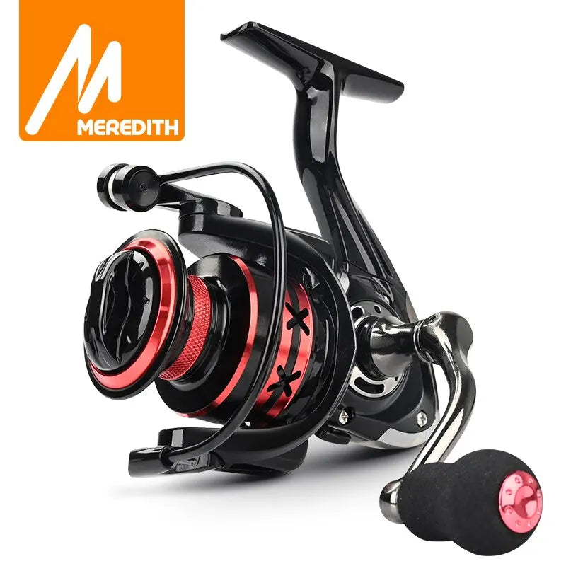 Novo carretel de pesca meredith carretel de fiação 2000-4000 carretel de reposição de metal carretel de água salgada acessórios de pesca carretel de carpa ferramentas de pesca