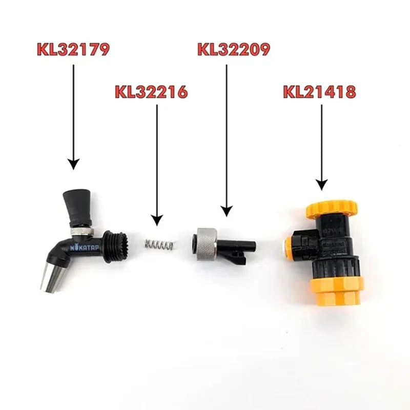 Kegland NukaTap Mini FC Kit de desconexão Equipamento de torneira de fabricação de cerveja doméstica