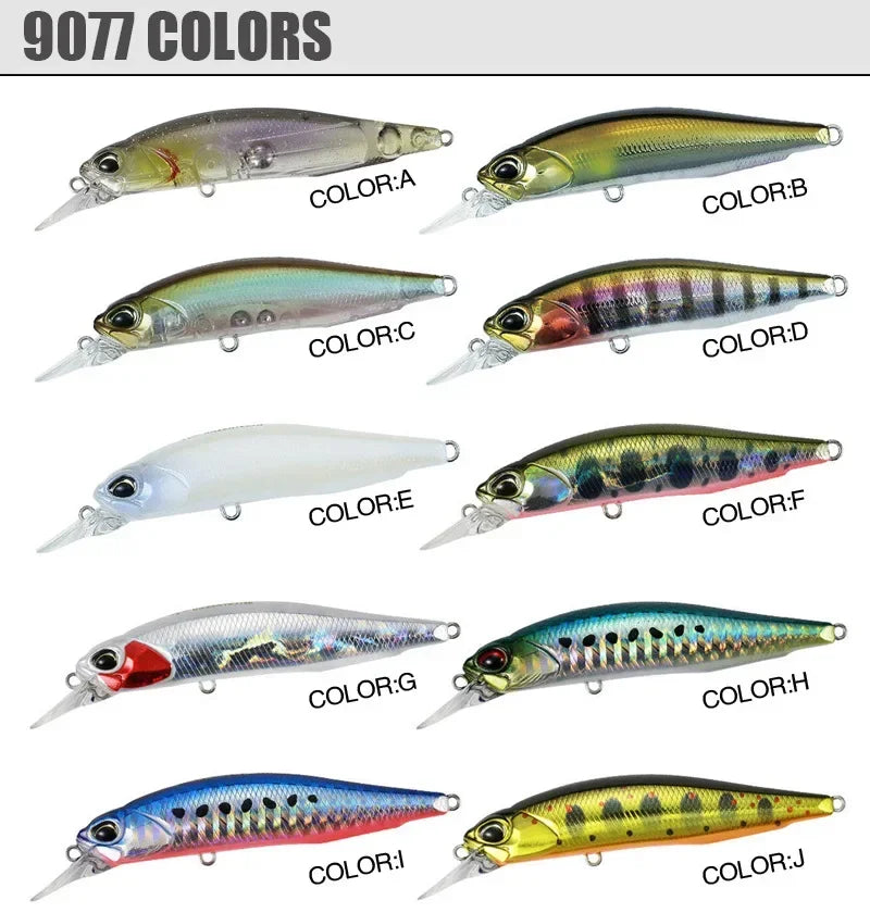 5g 8.4g Isca De Pesca Minnow Wobbler Isca Rozante Suspensão Jerkbait Swimbait Isca Dura Artificial Culter Alburnus Isca