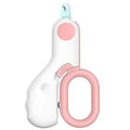 Luz led gato cão cortador de unhas profissional pet garra trimmer com bloqueio segurança filhote de cachorro gatinho animais cuidados aliciamento kit ferramenta