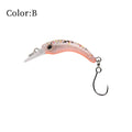 LETOYO flutuante truta isca de pesca 40mm 1.2g micro artificial 4cm minnow isca dura mini iscas jerkbait para a área da truta baixo poleiro