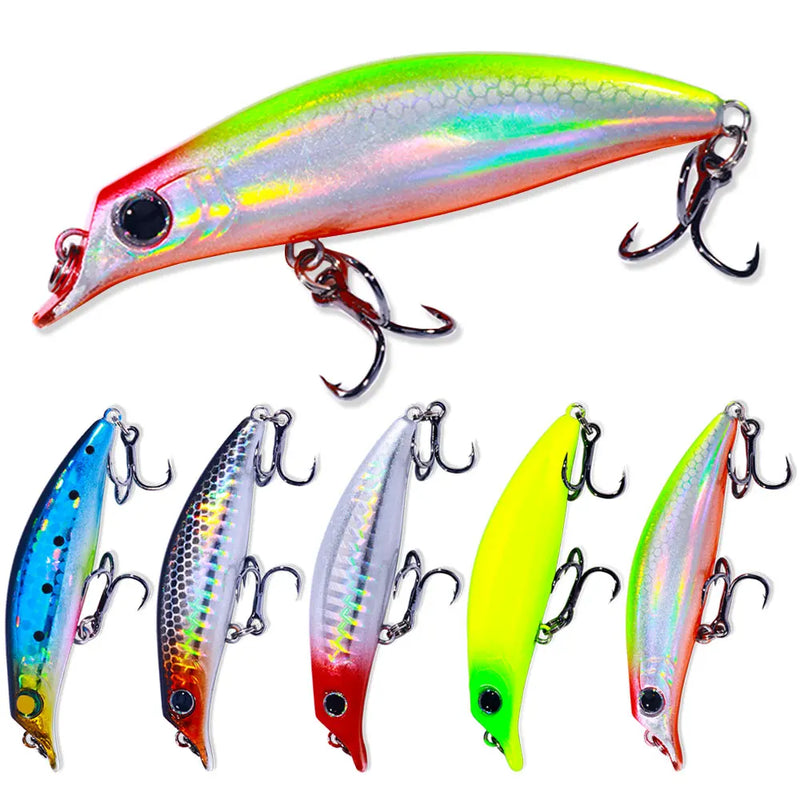 Isca de pesca de peixinho 7.4g 7.9cm jerkbait afundando água completa acessórios de pesca carpa pique baixo peixe leurre isca pesca artificial