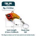 Iscas de pesca vib crankbait iscas 9 ~ 16g colheres de pesca iscas spinner lâmina afundando iscas baixo pesca jigs isca de pesca enfrentar