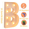 Caixa de quadro de luz led com letras gigantes, 91.5cm, chá de bebê, natal, 1 ° aniversário, festa de casamento, decoração, nome diy, caixa de enchimento de balão