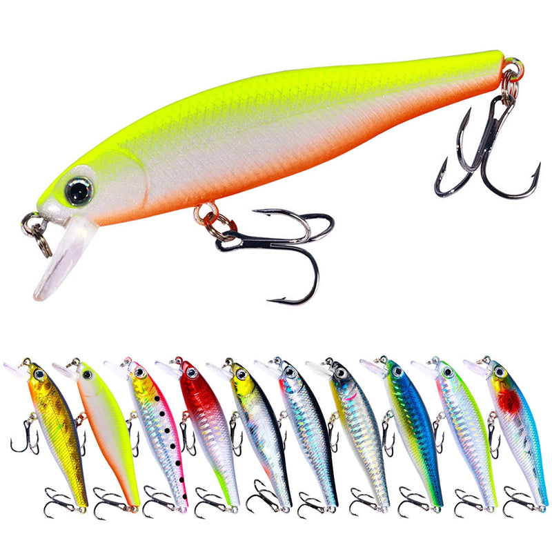 Minnow manivela wobbler jerkbait isca de pesca 8.8cm 9g isca artificial carkbait swimbait enfrentar para baixo pique carpa