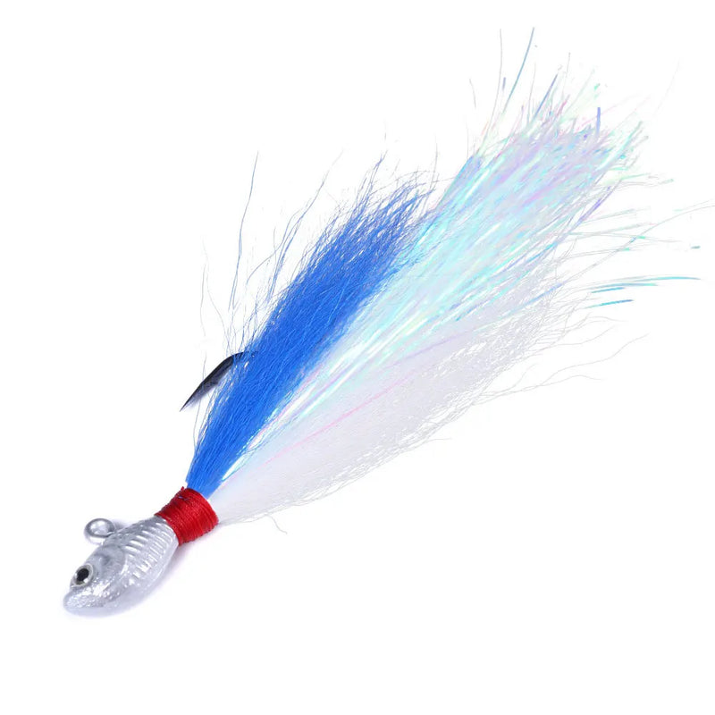 Inchiku-Jig Cabeça Mar Pesca Wobbler Isca, Multicolor Trout Bass Hook, Fivela De Pesca, Acessórios De Pesca