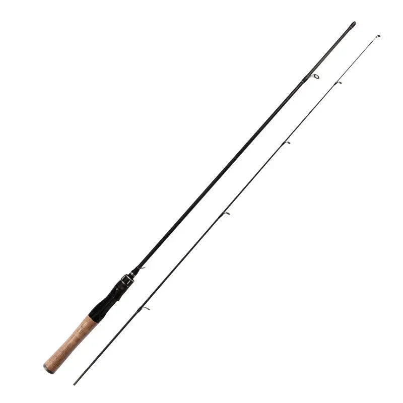 Spinning Casting Varas De Pesca, Varas De Pesca para Jigging Bass Trout, Sólida UL Tip Lure, Ação Lenta, 0.5g-8g, 1.68m, 1.68m