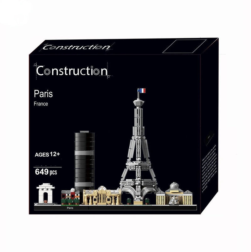 Diy 21044 21034 21052 21047 21028 21051 21039 21035 21043 21033 21032blocks kit tijolos clássico cidade modelo criança brinquedos para crianças