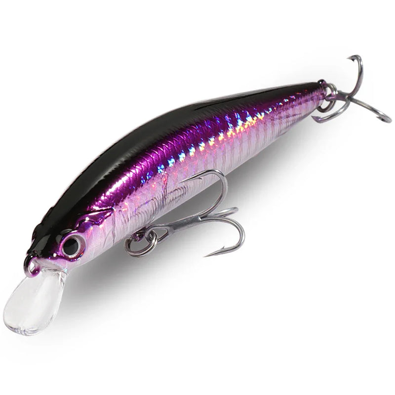 Suspensão minnow 10g 13g isca de pesca impulso magnético jerkbait manivela pesca carpa popper mar pique swimbait wobbler isca artificial