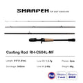 Purelure sharp viagem isca macia longa fiação e fundição xf/mf ação hastes fuji componentes baixo pique vara de pesca carretel