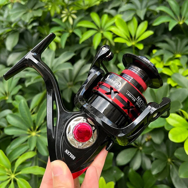 Rolamentos de esferas 10kg max arraste molinete durável corpo metal água salgada carretel de pesca carretel de pesca