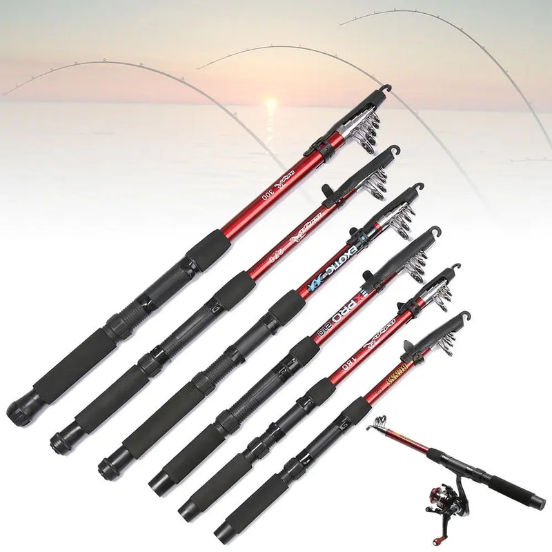 1.5-3.0m ferramentas de equipamento de pesca ao ar livre fibra de vidro vara de pesca telescópica pólo