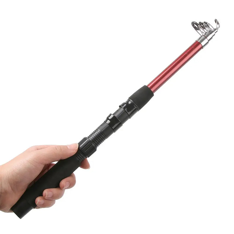 1.5-3.0m ferramentas de equipamento de pesca ao ar livre fibra de vidro vara de pesca telescópica pólo