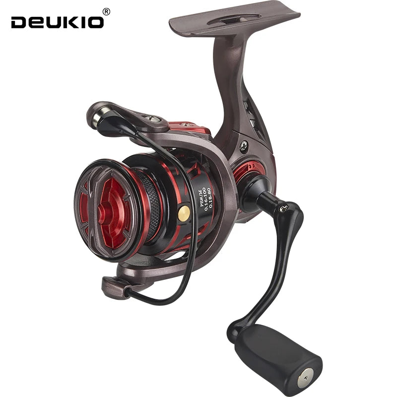 Deukio 2024 novo inovador resistência à água molinete 4 + 1bb 4.5kg potência máxima de arrasto 5.2:1 carretel de pesca de água doce