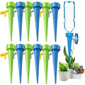 12 pces/6 pces kits de rega automática watersers irrigação por gotejamento dispositivo de rega de plantas internas gadgets de jardim criativo