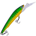 48-90-95g isca de pesca mergulho profundo minnow isca artificial wobblers enfrentar pesca carpa pique walleye original mar isca de pesca