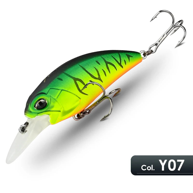 Meredith-isca flutuante dura para pesca, isca wobbler de qualidade profissional, 14g profundidade de 2,0 a 2,5 m, m65, 14g