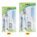 Cortador de unhas profissional para animais de estimação, aço inoxidável, aparador de unhas para cães e gatos, economia de trabalho, conveniente, suprimentos para tosa de cães