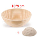 Cesta de impermeabilização de pão de vime, cesta de pão oval, fermentação de massa de vime, banneton de massa fermentada