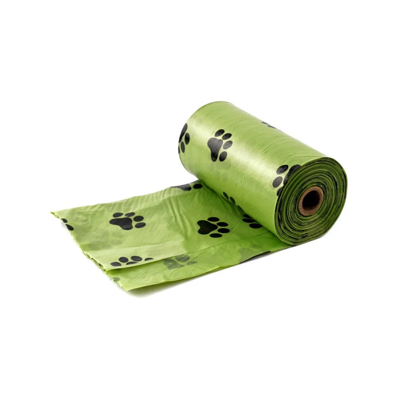 240 sacos grossos do cocô do cão dos pces/16 rolos, saco de resíduos do animal de estimação à prova de vazamento para caminhadas ao ar livre do cão